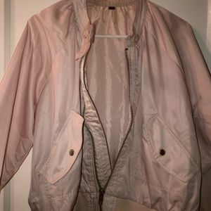 Pink Bomber Jacket